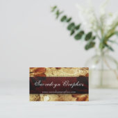 ScarletVintager Grunge-elegante Mode Visitenkarte (Stehend Vorderseite)