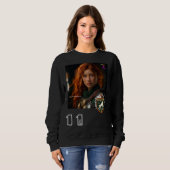 Scarlie B. Green Knight kleinere Sweatshirt (Vorne ganz)