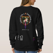 Scarlie B. Green Knight kleinere Sweatshirt (Rückseite)