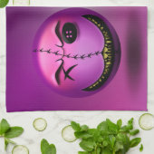 Scarmoji-Küchenwäsche Geschirrtuch (Gefaltet)