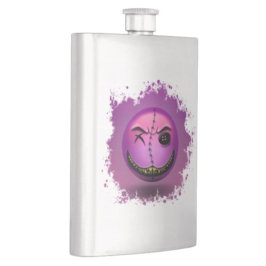 Scarmoji-Schild Flachmann (Rechts)