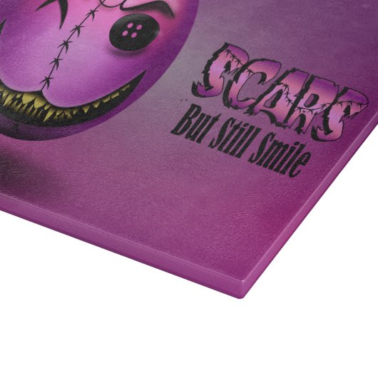 Scarmoji-Schneidbrett Schneidebrett (Ecke)