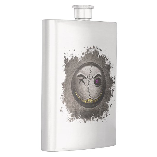 Scarmoji Vintage Flachmann (Rechts)