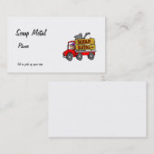 Scarp-Metall Visitenkarte (Vorne/Hinten)