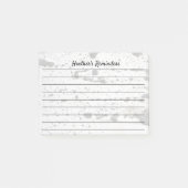 Scarred Quaking Aspen Tree Bark Fotografie Post-it Klebezettel (Vorderseite)