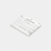 Scarred Quaking Aspen Tree Bark Fotografie Post-it Klebezettel (angewinkelt)