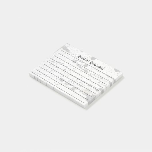 Scarred Quaking Aspen Tree Bark Fotografie Post-it Klebezettel (angewinkelt)