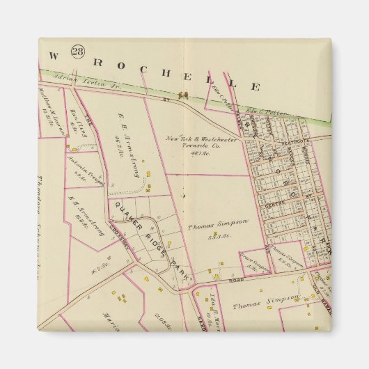 Scarsdale, New York Magnet (Vorne)