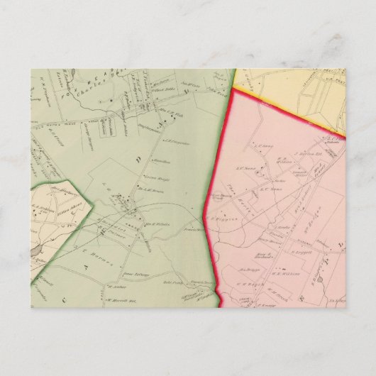 Scarsdale, White Plains, New York Postkarte (Vorderseite)