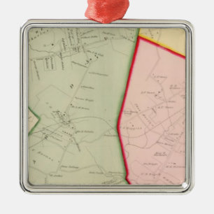 Scarsdale, White Plains, New York Silbernes Ornament