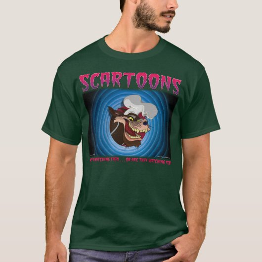SCARTOONS grüner Wolf-T - Shirt (Vorderseite)