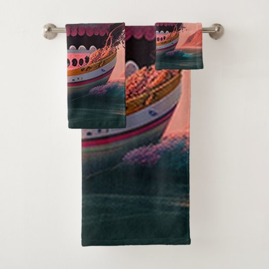 Scary boat badhandtuch set (Insitu)