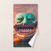 Scary boat badhandtuch set (Handtuch)