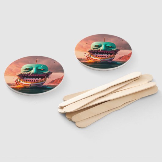 Scary boat fächer (Non-assembled)