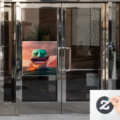 Scary boat fensteraufkleber (Büro Tür)