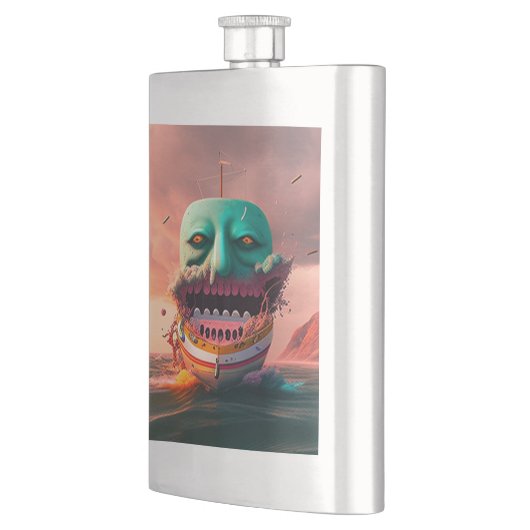 Scary boat flachmann (Links)