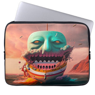 Scary Boat Laptopschutzhülle
