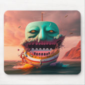 Scary Boat Mousepad (Vorne)