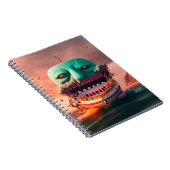 Scary Boat Notizblock (Rechte Seite)