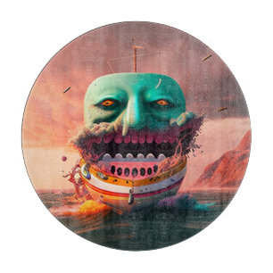 Scary boat schneidebrett