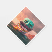 Scary boat serviette (Ecke)