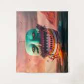 Scary boat wandteppich (Vorderseite)