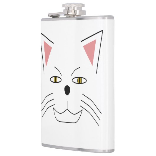 scary cat meow meow flachmann (Links)