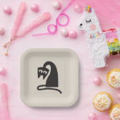 Scary Cat Pappteller (Party)