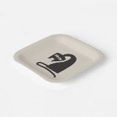 Scary Cat Pappteller (Gewinkelt)