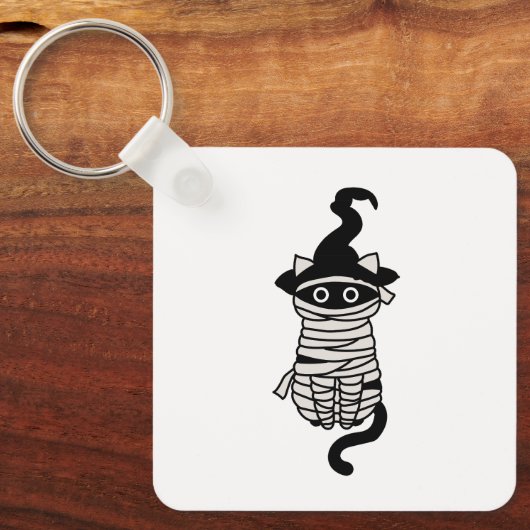 Scary cat wrapped schlüsselanhänger (Vorderseite)