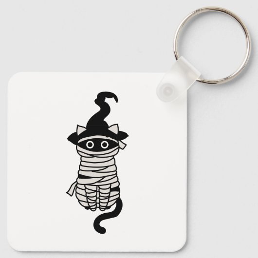 Scary cat wrapped schlüsselanhänger (Rückseite)