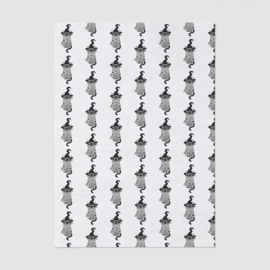 Scary cat wrapped seidenpapier (Vorderseite)