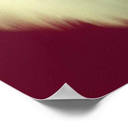 Scary clown horror portrait ugly monster Halloween Poster (Ecke)