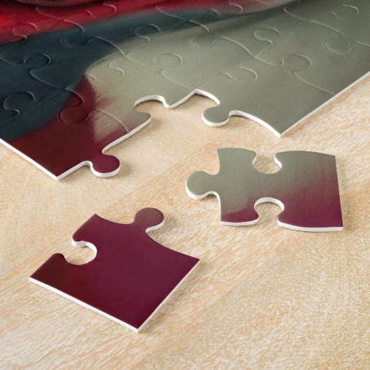 Scary clown horror portrait ugly monster Halloween Puzzle (Seite)