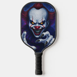 Scary Clown Pickleball Paddle