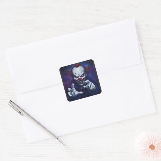Scary Clown Sticker (Umschlag)