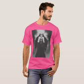 Scary Face Horror Poster Halloween friends T-Shirt (Vorne ganz)