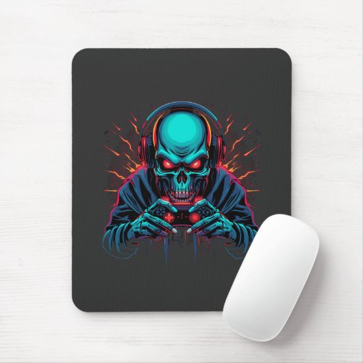 Scary Gamer Mode Active Amazing  Mousepad (Mit Mouse)