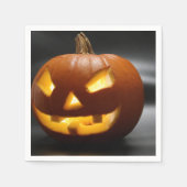 Scary Gap Tooth Halloween pumpkin Serviette (Vorderseite)