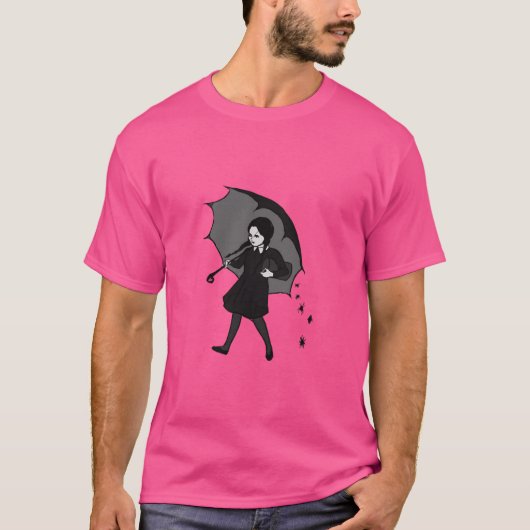 Scary Girl retro T-Shirt (Vorderseite)