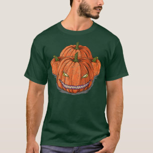 Scary Halloween Anzug Jack O Lantern Spooky Pump T-Shirt