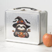 Scary Halloween Sloth Witch Hat Costume Spooky Sea Metall Brotdose (Beispiel)