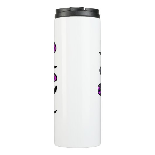 Scary Halloween Sloth Witch Hat Costume Spooky Sea Thermosbecher (Rückseite)