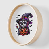 Scary Halloween Sloth Witch Hat Costume Spooky Sea Uhr (Winkel)