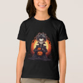 Scary Halloween Vampire Tri-Blend Shirt (Vorderseite)