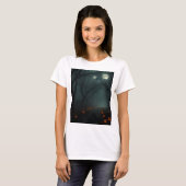 Scary Haunted Forest Glow Tee – Stunning Look  (Vorne ganz)