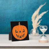 Scary Jack-o'-Lantern Halloween Design Fotoplatte (InSitu)
