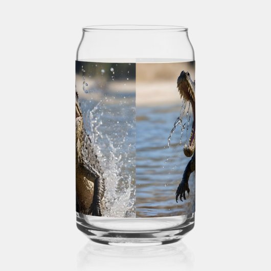 Scary Jaws: Australian Crocodile Leaping Dosenglas (Links)