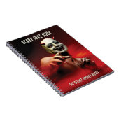 Scary Joke Book. Top Secret Notes. Devil T-Shirt Notizblock (Rechte Seite)