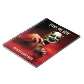 Scary Joke Book. Top Secret Notes. Devil T-Shirt Notizblock (Linke Seite)